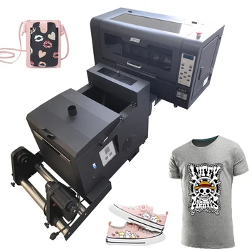 Material Textil Pânză Tricou DFT Printer Cap Dublu XP600 T Shirt de Imprimare Aparatul Imprimă DTF Imprimanta pentru Afaceri Mici