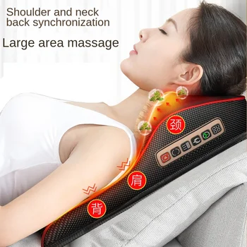 Mașina acasă masaj perna perna gât lombare spate multi-funcție de întregul corp electric umăr coloanei vertebrale cervicale masaj