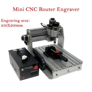 Mini Router CNC Gravare Mașină de Frezat CNC2520T