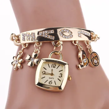 Moda aliaj pandantiv de diamant brățară ceas high-end femei ceas moda ceas H9