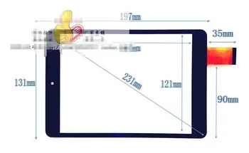 MOMO8 MINI TE-0800-0013 TE-0800-0039 v2.0 GY externe ecran capacitiv touch screen scrisul ecran de remarcat dimensiunea și culoarea