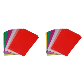 Multicolor Aluminiu Business Card Gol Gravate Etichetă de Metal Material CNC Gravare Pentru DIY Card (160)