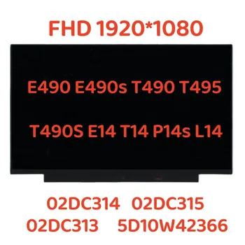 N140HGA-EAL B140HTN02. 0 NT140FHM-N43 Pentru Lenovo E490 E490s T490 T495 T490S E14 T14 Laptop LCD Screen5D10W42366 02DC315 02DC314
