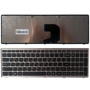 Nou Pentru Lenovo Ideapad Z500 Z500 Z500A Z500G P500 Laptop rusă/RU Tastatura Cu Ramă de Argint
