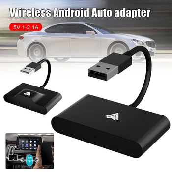 Noul Android Auto Wireless Adapter Plug and Play prin Cablu Pentru Adaptor Wireless Pentru Android Auto 2.4 G&5G WiFi Auto Pairing OTA Upgrade