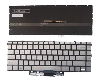 Noul Laptop Pentru HP ENVY x360 15-ew0000 15-ew0778ng 15-ew0753ng 15-ew0455ng NE Tastatură cu iluminare din spate Silvert