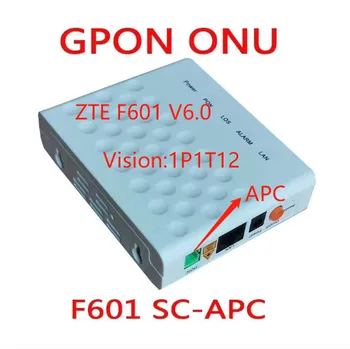 Noul ZTE F601 1GE UPC APC port Versiunea 6.0 GPON Terminal ONT Optice Terminal 1GE Port