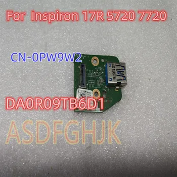 Original Pentru Dell Inspiron 17R 5720 7720 Bord USB DA0R09TB6D1 REV:D PW9W2 0PW9W2 NC-0PW9W2 Transport Gratuit