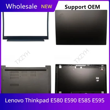 Original Pentru Lenovo Thinkpad E580 E590 E585 E595 Laptop LCD înapoi capacul cadrul Frontal Balamale zonei de Sprijin pentru mâini de Jos Cazul a B C D Shell