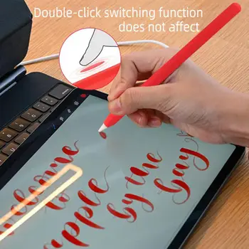 Pentru Apple Pencil 2/1 Cazul Colorate Manșon de Protecție a Acoperi Cazuri Creion Pentru Tableta iPad Touch Pen Stylus Accesorii Tablet