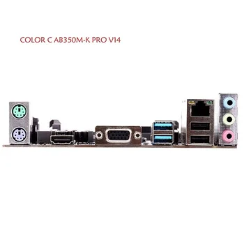 Pentru culoare C. AB350M-K PRO V14 Calculator Placa de baza Bezel Desktop Șasiu Bezel USB Interfata DVI Bezel Placa de baza Bezel Personalizate