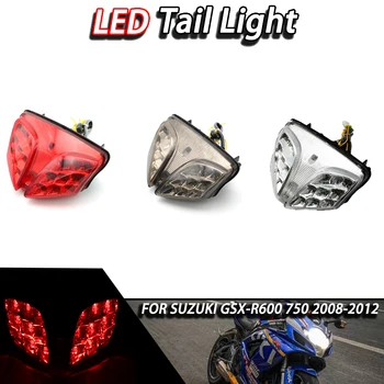 Pentru Suzuki GSX-R600 GSX-R750 2008-2012 GSXR600 GSXR750 2011 k8 k9 Motocicletă CONDUSĂ din Spate Coada Lumina Lămpii de Semnalizare se Potrivesc