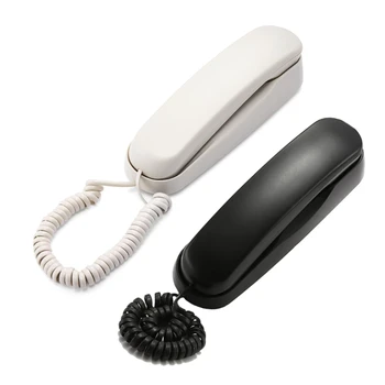Perete de Telefon fix Fix Perete Telefoane cu Mute - și Funcția de Reapelare Umiditate-Dovada Slim-linie de Telefon cu Fir 45BA