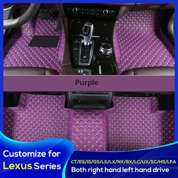 Personalizat Podea Mat Personaliza face pentru Lexus Îngroșa Calitate Durabil Covor Mat pentru Lexus RX LX E GS ESTE ES CT GX LC UX RC