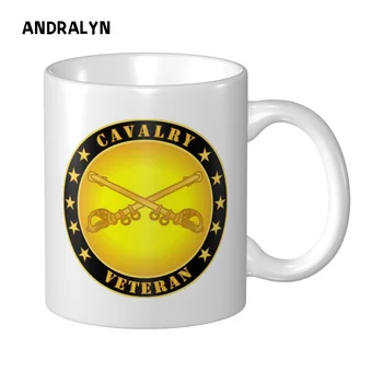 Personalizate de Cavalerie Veteran Cana 11oz Ceramice Cana de Cafea Ceasca de Dropshipping