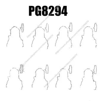PG8294 Cifrele de Acțiune de Film de accesorii Blocuri Caramizi jucării PG1465 PG1466 PG1467 PG1468 PG1469 PG1470 PG1471 PG1472