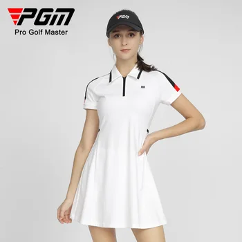 PGM Golf Femei Rochie Absoarbe Umezeala Rapid de Uscare de Înaltă Elastic Sport Rochie de Moda Doamnelor Golf Haine Versatile Fusta