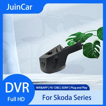 Plug and Play Full HD Wifi Dash Camera Camera Auto Recorder pentru Skoda Touareg 2005 2011 2013 2015 2016 2017 2018 2019 2020