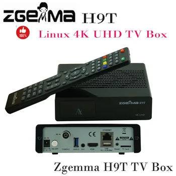 [Reale] Super Vânzare Zgemma H9T Linux 4K UHD Smart TV Box H. 265 HEVC Unul DVB-T2/C Hibrid tuner Digital Decodor Receptor