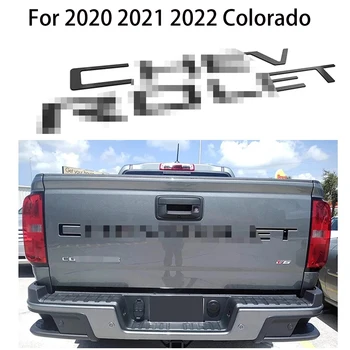 Se potrivesc pentru Chevrolet Colorado2020 2021 2022Tailgate ABS Insertii Litere 3D Ridicat & Adeziv Puternic Decalcomanii de Litere Hayon Embleme