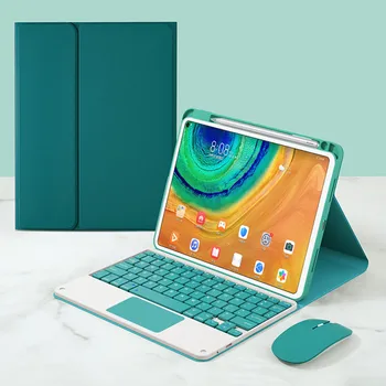 Smart case Magnetic Tableta Bluetooth Keyboard Cover Pentru Samsung Tab A8 10.5 2021 SM-X200 SM-X205 +PEN