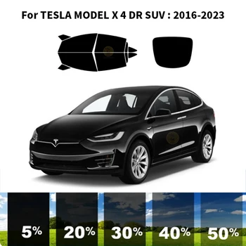 Structuri nanoceramics masina UV Fereastră Tentă Kit-ul Auto de Film Fereastră Pentru TESLA MODEL X 4 DR SUV 2016-2023
