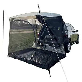 SUV Corturi Pentru Camping Auto Hayon Cort Adapost de Soare Mari Umbra Camping Cort de 3 Sezoane 5-6 Persoane Multifunctional Potrivit Pentru