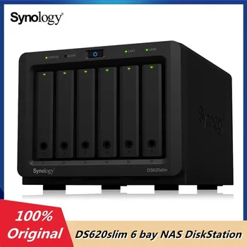Synology DS620slim 6 bay NAS DiskStation Desktop Modul NAS Cabina de SAN/NAS Sistem de Stocare (fără disc)
