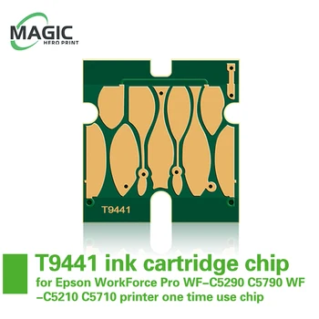 T9441 Europa cartuș de cerneală Permanentă utilizați cip T9441-T9444 Chip pentru Epson WorkForce Pro WF-C5290 C5790 WF-C5210 C5710printer cip
