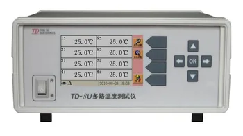 TD-8U-01 Multi-Canal Temperatura Metru de Canal 8 cu Interfata USB thermocoupleE,J,K,N,R,S,B,T. standard de tip K