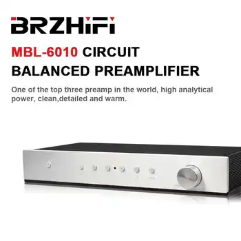 TEMPERATURA Audio MBL6010 Circuit Complet Echilibrat Preamplificator cu Control de la Distanță Audiofil HiFi Preamp Home Theater