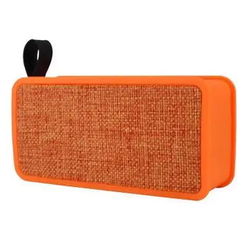 UAdia moda Tesatura de artă BT wireless difuzor pătrat caramida mâner portabil bass radio caixa de som alto falante