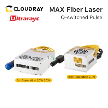 Ultrarayc Max MFPN-20M/30M Q-switched Puls Laser cu Fibra de Mașină de Marcare cu Laser de Metal și Non-metal Gravura Personalizata