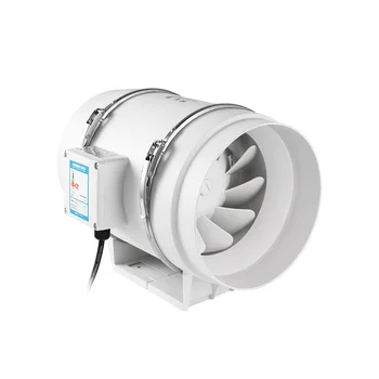 Ventilator Extractor de Zgomot Redus Inline Conductă Hidroponice Blower Ventilator pentru Baie Crească Cameră de Ventilație de Aerisire， ventilator de Evacuare putere.
