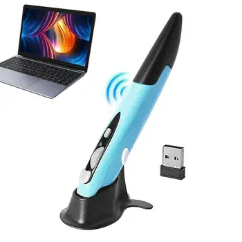 Verticală În Formă De Stilou Stylus 2.4 GHz Verticale Plug And Play Soareci De Calculator Unic, Confortabil Pen Stylus Mouse-Ul Fără Fir Calma Mâna Ta