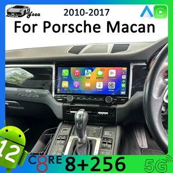 Yoza Carplay Radio Auto Pentru Porsche Macan 2010-2017 Android11 Ecran Tactil Player Multimedia Navigatie GPS Stereo 5G WIFI