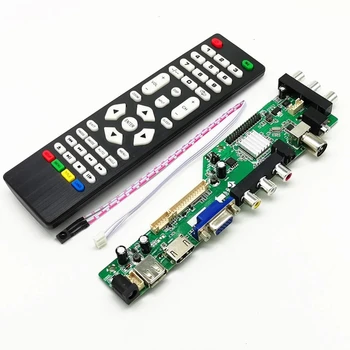 ZS.D3663LUA.A81 DVB-T2, DVB-T DVB-C Digital TV LCD Driver de Placa 15-32Inch Universal TV LCD Bord+7 Cheie Bord 36637