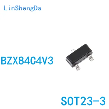 Întregul disc BZX84C4V3 regulator de tensiune cu diode 4.3 V SMD SOT23 ecran imprimate Z17 (3K instalare)
